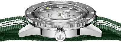 Rado Captain Cook Automatic R32222108 Tennis Limited Edition 1985pcs (+ 3 Ersatz-Uhrenarmbänder und Etui)