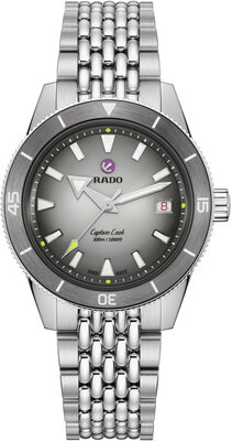 Rado Captain Cook Automatic R32222108 Tennis Limited Edition 1985pcs (+ 3 Ersatz-Uhrenarmbänder und Etui)