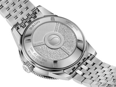 Rado Captain Cook Automatic R32222108 Tennis Limited Edition 1985pcs (+ 3 Ersatz-Uhrenarmbänder und Etui)