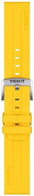 Silikonband Tissot T852.050.993 22mm, Gelb, Quick Release