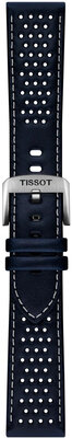 Lederband Tissot T852.051.015 22mm, Blau, Quick Release