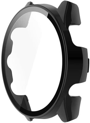 Schutzhülle (pro Garmin Forerunner 165), Kunststoff, schwarz + Glas