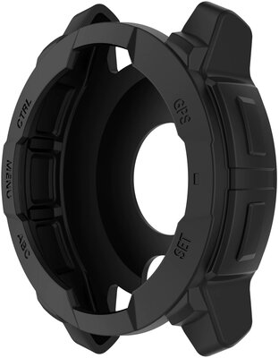 Schutzhülle (pro Garmin Instinct 3, 45mm), Kunststoff, schwarz