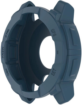 Schutzhülle (pro Garmin Instinct 3, 45mm), Kunststoff, Blau