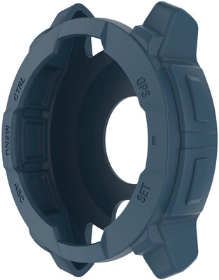 Schutzhülle (pro Garmin Instinct 3, 50mm), Kunststoff, Blau