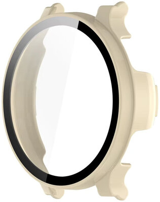 Schutzhülle (pro Garmin Lily 2 Active), Kunststoff, Beige + Glas