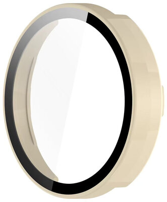 Schutzhülle (pro Garmin Lily 2), Kunststoff, Beige + Glas