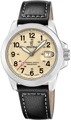 Festina Swiss Made Field 20081/1 (+ 2 Ersatzbänder)