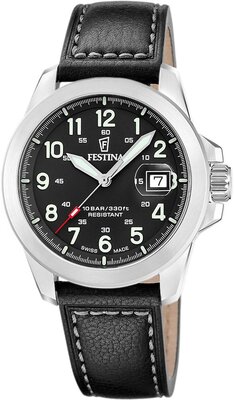 Festina Swiss Made Field 20081/4 (+ 2 Ersatzbänder)