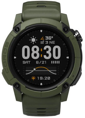 Coros Nomad Green / Silicone Band