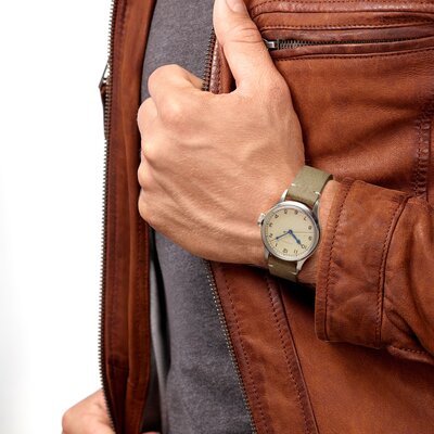 Longines Heritage Avigation Automatic L2.819.4.93.2 Heritage Military (+ náhradní řemínek)