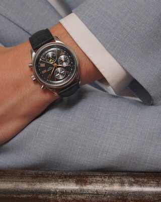 Longines Master Collection Automatic Chronograph Moonphase Annual Calendar L2.773.4.61.2