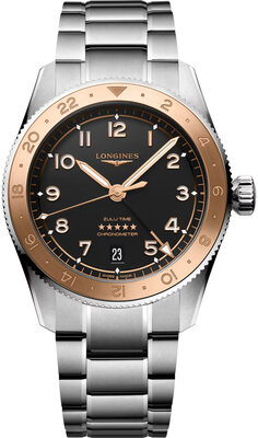 Longines Spirit Zulu Time 1925 Automatic GMT Chronometr L3.803.5.53.6 (+ Ersatzarmband)