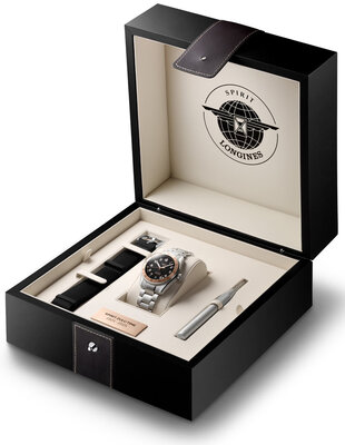 Longines Spirit Zulu Time 1925 Automatic GMT Chronometr L3.803.5.53.6 (+ Ersatzarmband)