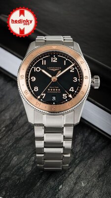 Longines Spirit Zulu Time 1925 Automatic GMT Chronometr L3.803.5.53.6 (+ Ersatzarmband)