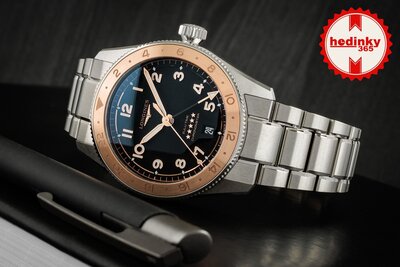 Longines Spirit Zulu Time 1925 Automatic GMT Chronometr L3.803.5.53.6 (+ Ersatzarmband)