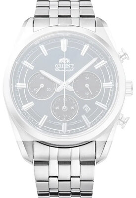 Stahlarmband Orient UM00Z113J0 20mm (für das Modell RA-TX03), Silber