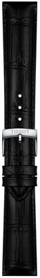 Lederband Tissot T852.051.027 18mm, schwarz, Quick Release