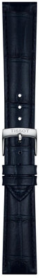 Lederband Tissot T852.051.029 18mm, Blau, Quick Release