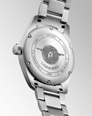 Longines Spirit Automatic Chronometer L3.810.4.73.9 (+ 2 Ersatz-Uhrenarmbänder)