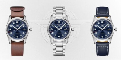 Longines Spirit Automatic Chronometr L3.811.4.93.9 Prestige Edition (+ 2 Ersatz-Uhrenarmbänder)