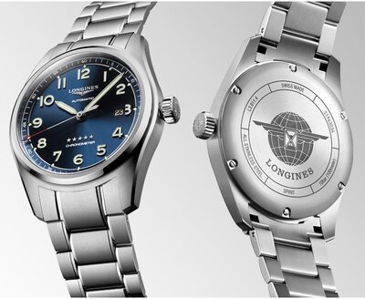 Longines Spirit Automatic Chronometr L3.811.4.93.9 Prestige Edition (+ 2 Ersatz-Uhrenarmbänder)