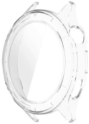 Schutzhülle (pro Xiaomi Watch S4), Kunststoff, transparent + Glas