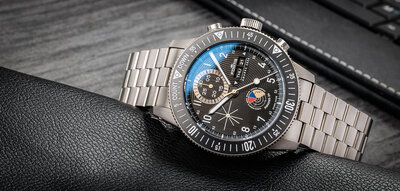 Fortis Novonaut N-42 Automatic Chronograph Amadee-24 F2040016 Limited Edition 100 Stück (+ Ersatzband)