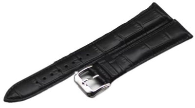 Ricardo Pescara Lederband, schwarz, Länge XL