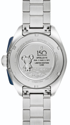 Bulova Lunar Pilot Quartz Chronograph 98A329 Timascus 150th Anniversary Limited Edition 5500 Stück