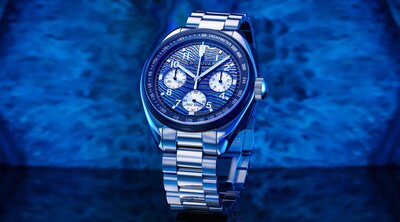 Bulova Lunar Pilot Quartz Chronograph 98A329 Timascus 150th Anniversary Limited Edition 5500 Stück