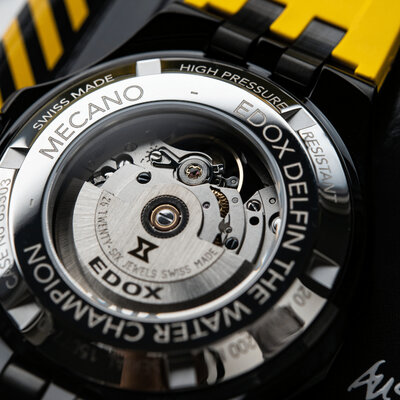 Edox Delfin Mecano Automatic 85303-37NCAJ-NJ