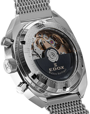 Edox Sportsman Automatic Chronograph 01132 3G BEAN Juan Manuel Fangio Limited Edition 115pcs (+ Ersatzband)