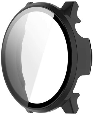 Schutzhülle (pro Garmin Venu 4, 45mm), Kunststoff, schwarz + Glas