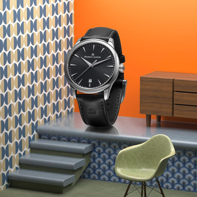 Maurice Lacroix 1975 Quartz Date 751007-SS001-330-2