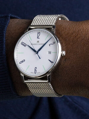 Maurice Lacroix Eliros Gents EL1118-SS00E-120-C (+ Ersatzband)