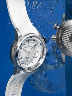 Maurice Lacroix Pontos S Diver Automatic PT6248-SS00L-130-4 (+ Ersatzbänder)