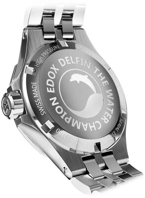 Edox Diver Date Lady Quartz 53100-3m-nannd