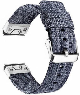 Nylon-Riemen Ricardo 26mm (pro Garmin Fenix 8/7X/6X (51mm), Tactix aj.), Blau, QuickFit