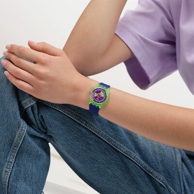 Swatch Neon Skychart SO28G704