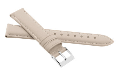 Lederband JVD R41321 18mm, Beige