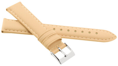 Lederband JVD R41342 12mm, Beige