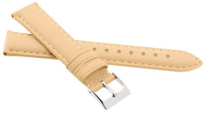 Lederband JVD R41342 16mm, Beige