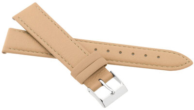 Lederband JVD R41442 14mm, Braun