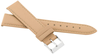 Lederband JVD R41442 18mm, Braun