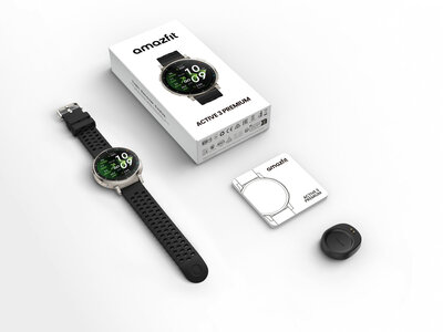 Amazfit Active 3 Premium Apex Silver