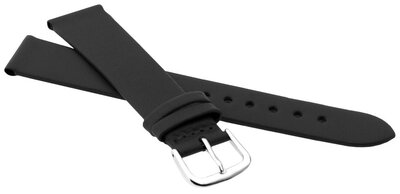 Leder-Uhrenarmband JVD R14901 10mm, schwarz