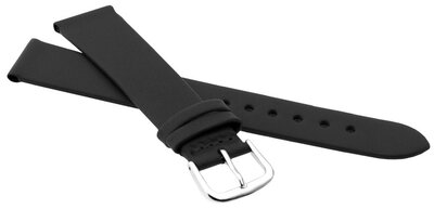 Leder-Uhrenarmband JVD R14901 30mm, schwarz