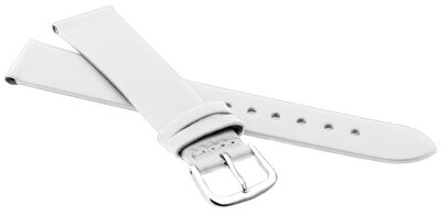 Leder-Uhrenarmband JVD R14904, 30mm, weiß