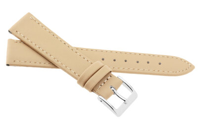 Lederband JVD R18217, 30mm, Beige